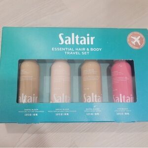 Saltair Santal Bloom Essential Hair & Body Travel Set - Pink and Cream